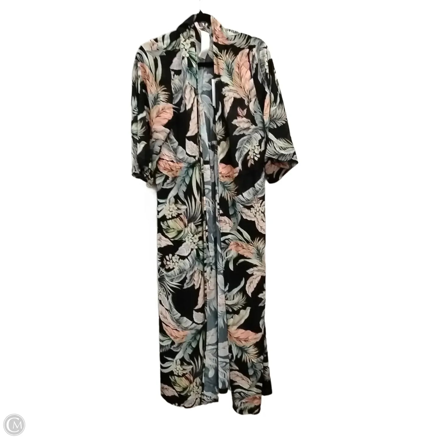 Kimono By Jantzen In Floral Print, Size: M