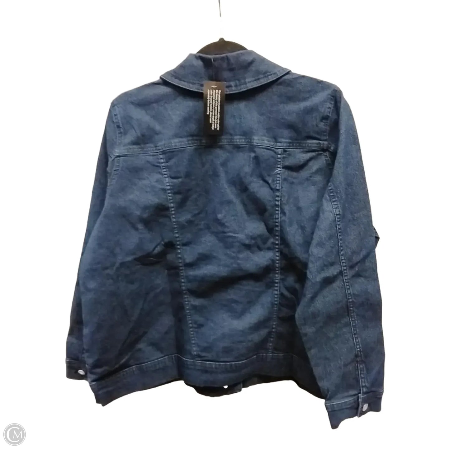Jacket Denim By D&co. In Blue, Size: 1x