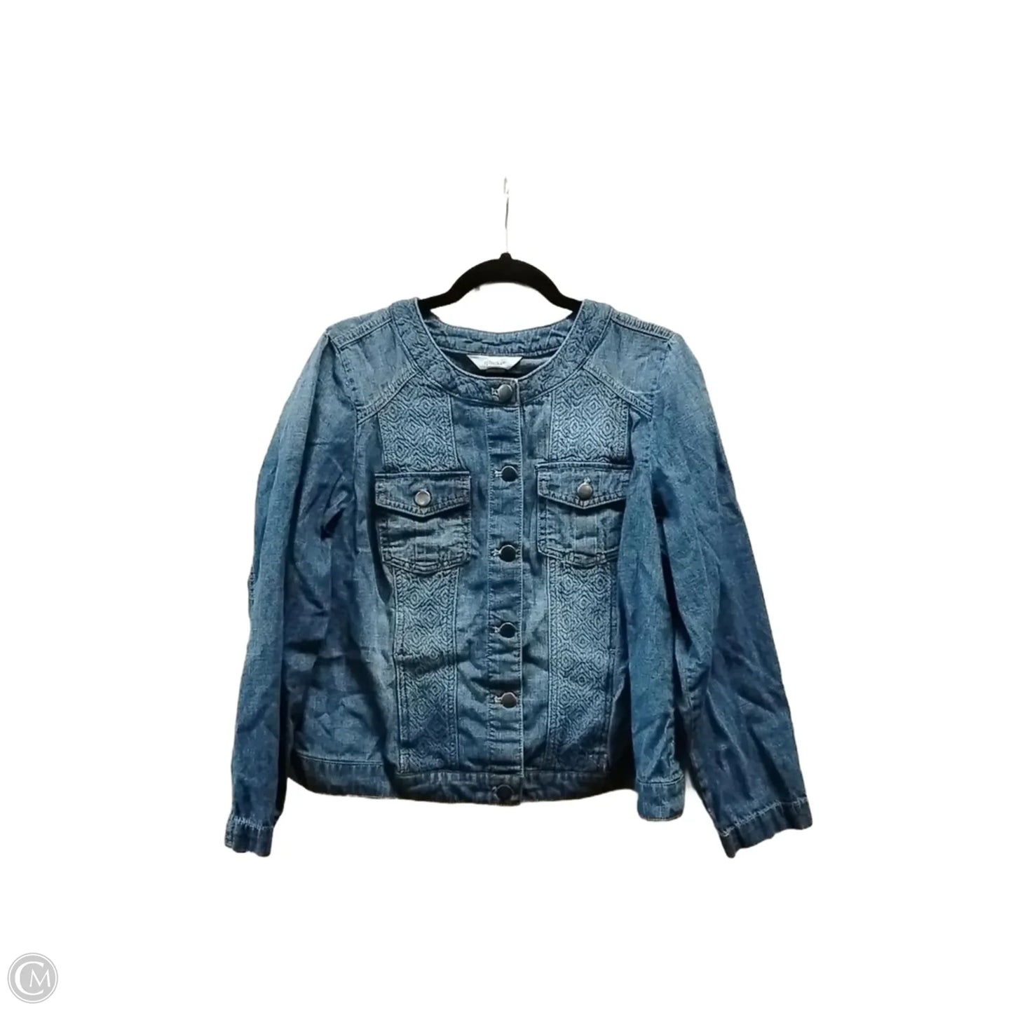 Jacket Denim By Cj Banks In Blue, Size: 1x