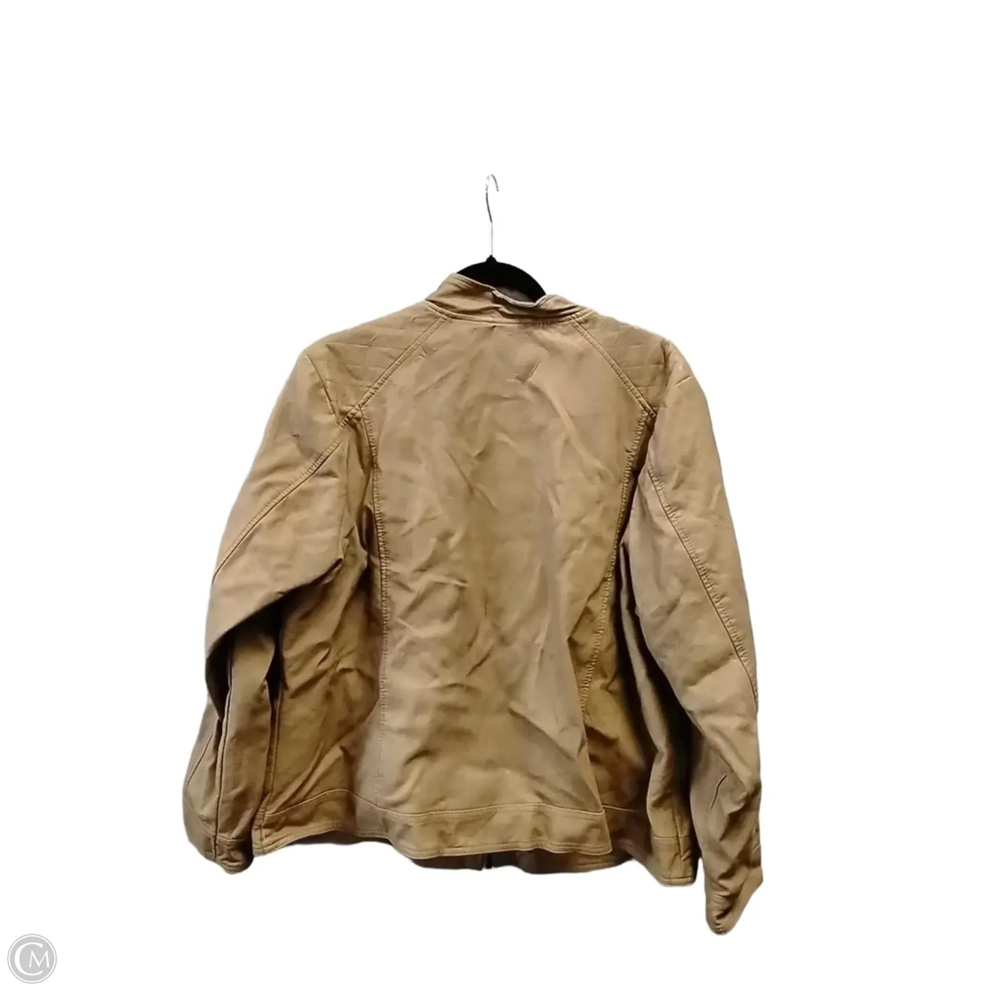 Jacket Other By Cj Banks In Tan, Size: 1x