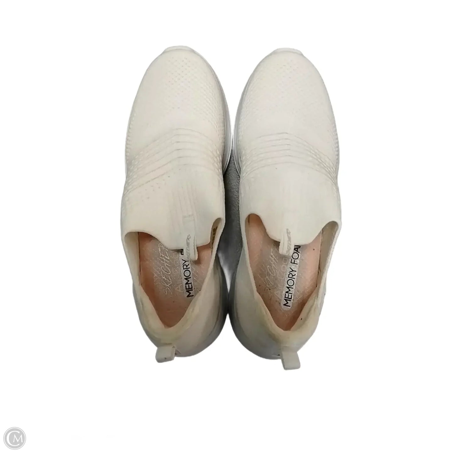 Shoes Sneakers By Skechers In White, Size: 9.5