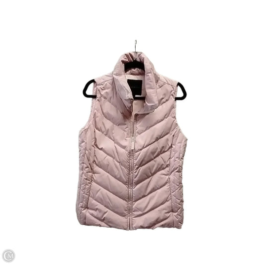 Vest Puffer & Quilted By Talbots In Pink, Size: M