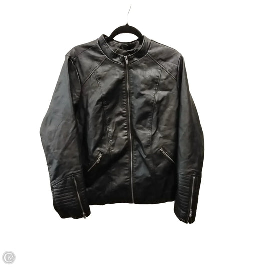 Jacket Other By Torrid In Black, Size: 3x