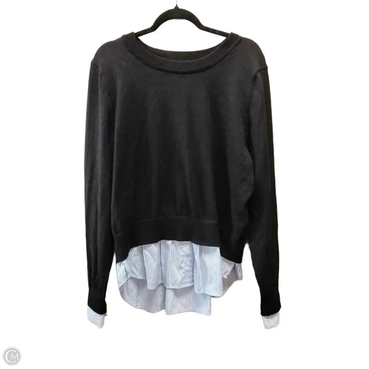 Sweater By Croft And Barrow In Black, Size: Xxl