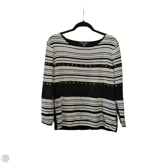 Sweater By Cable And Gauge In Striped Pattern, Size: Xl