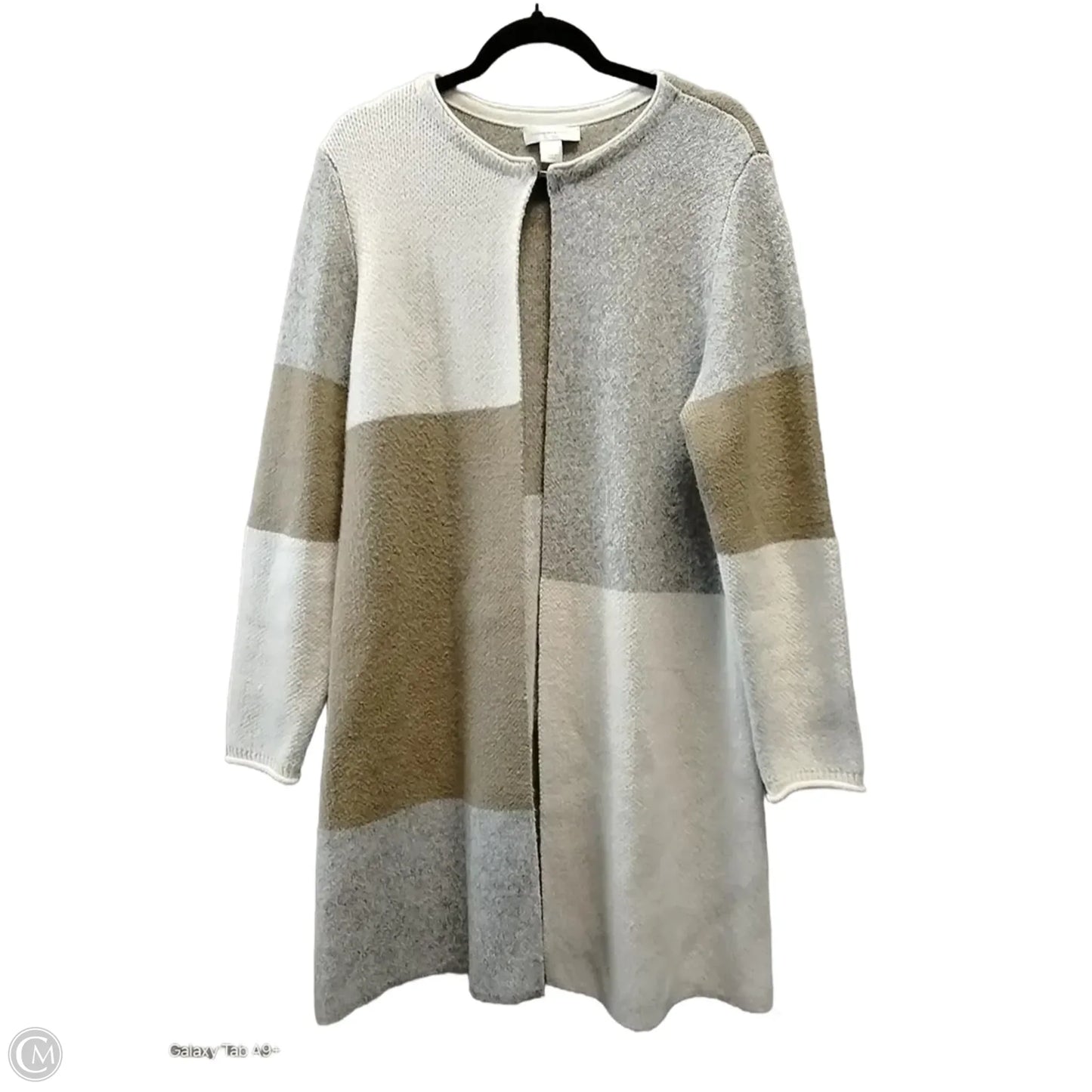 Sweater Cardigan By Christopher And Banks In Multi-colored, Size: Xl