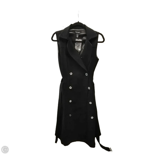 Dress Casual Midi By White House Black Market In Black, Size: 12