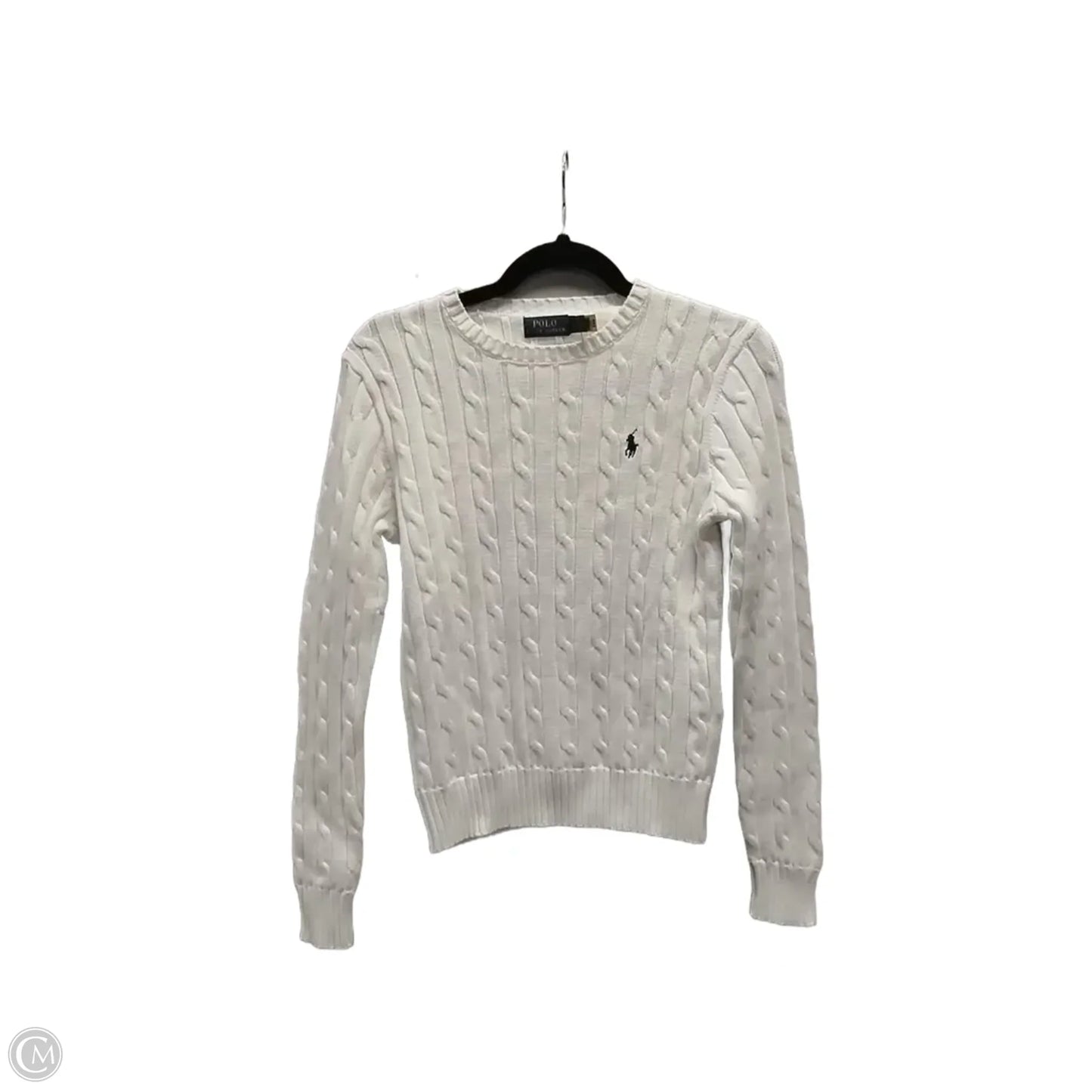 Sweater By Polo Ralph Lauren In White, Size: Sp