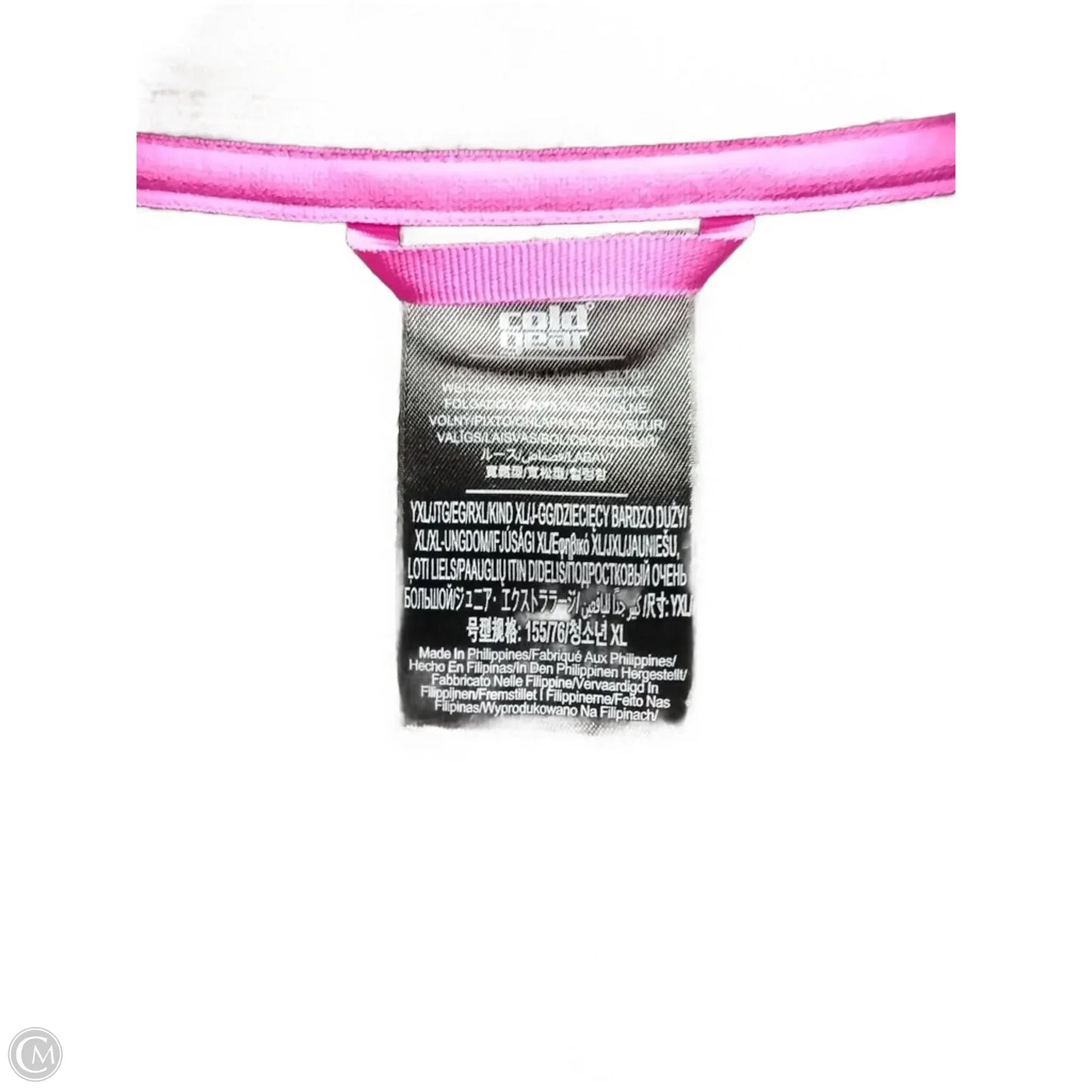 Athletic Top Short Sleeve By Under Armour In Grey, Size: L