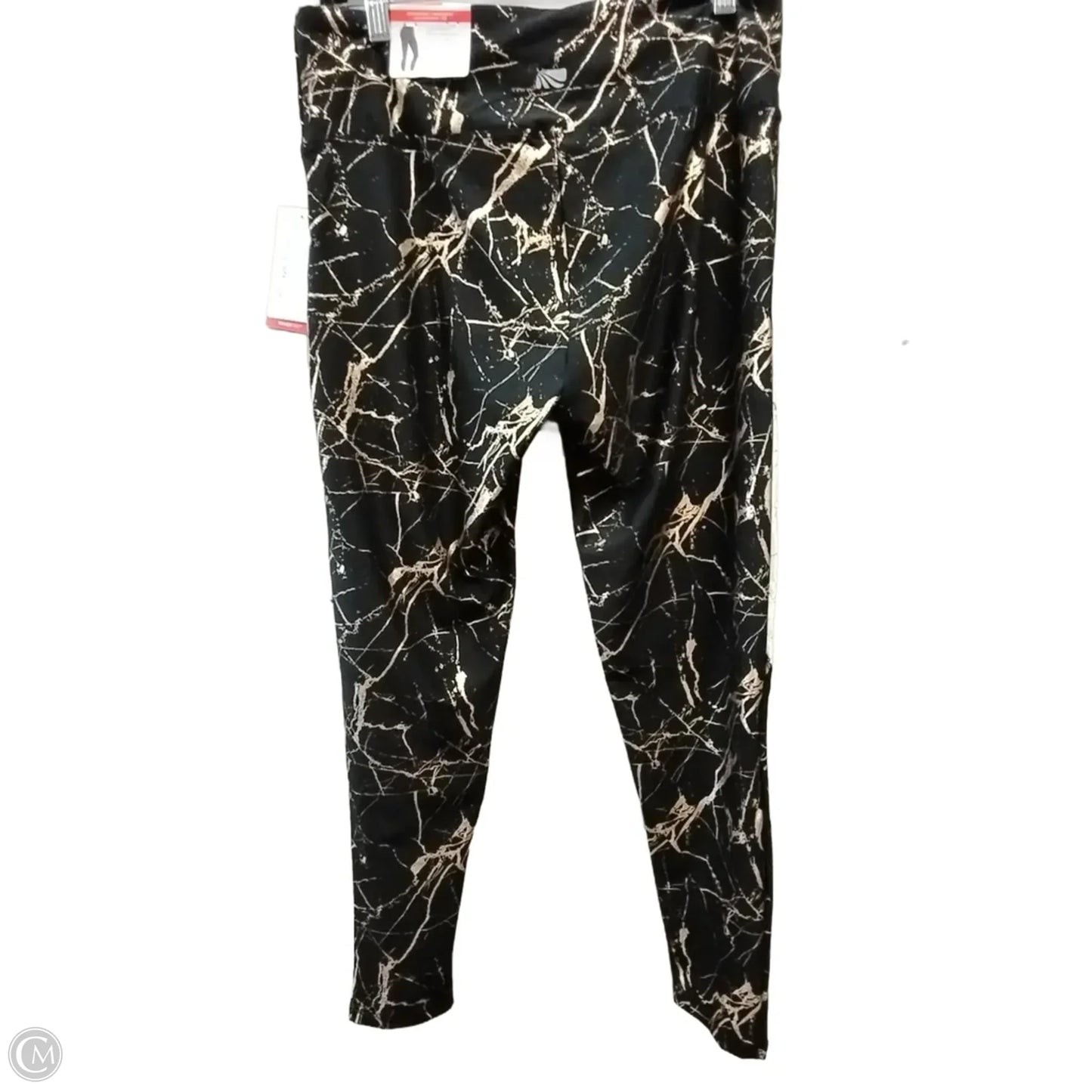 Athletic Leggings By Marika In Black, Size: Xl