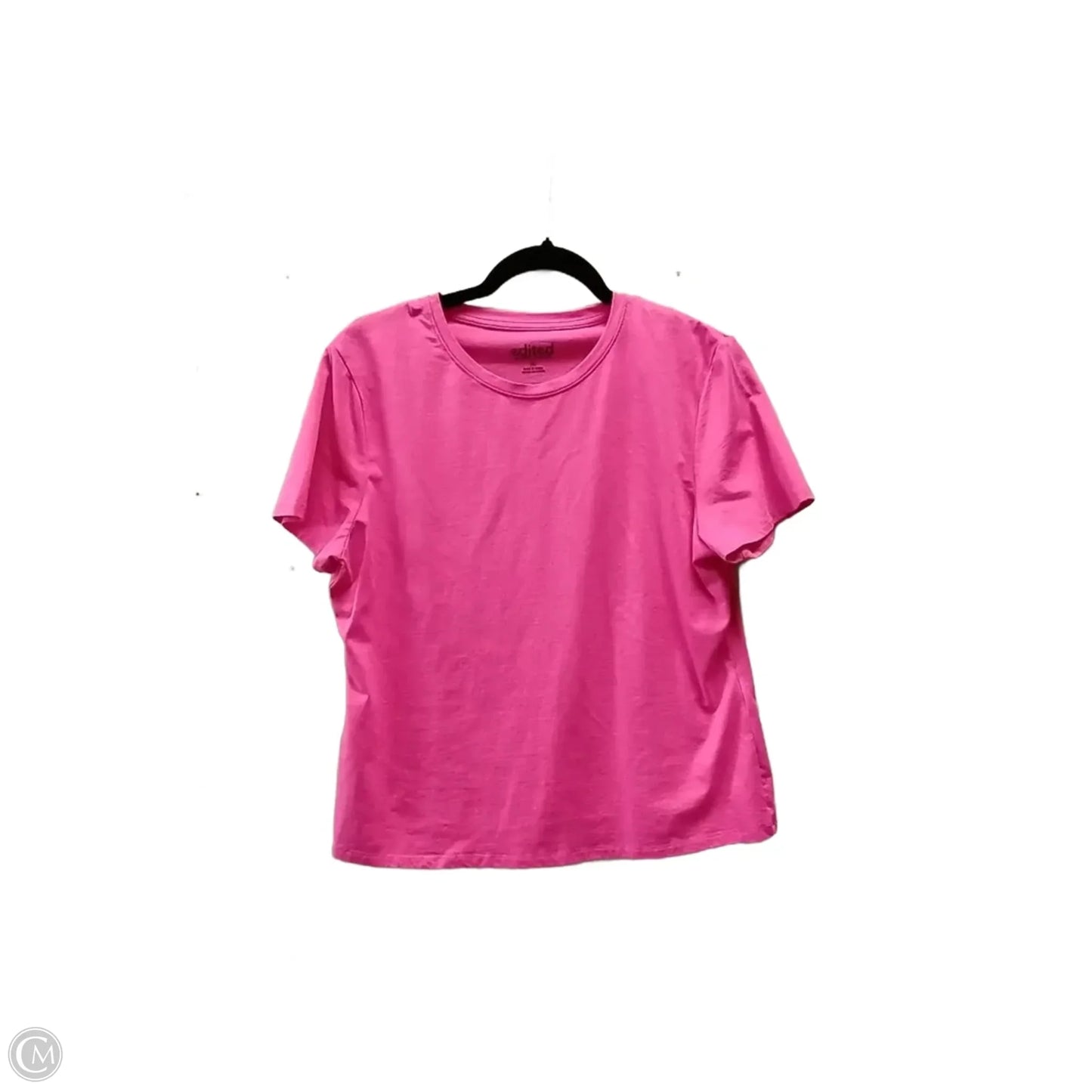 Top Short Sleeve Basic By Clothes Mentor In Pink, Size: Xl