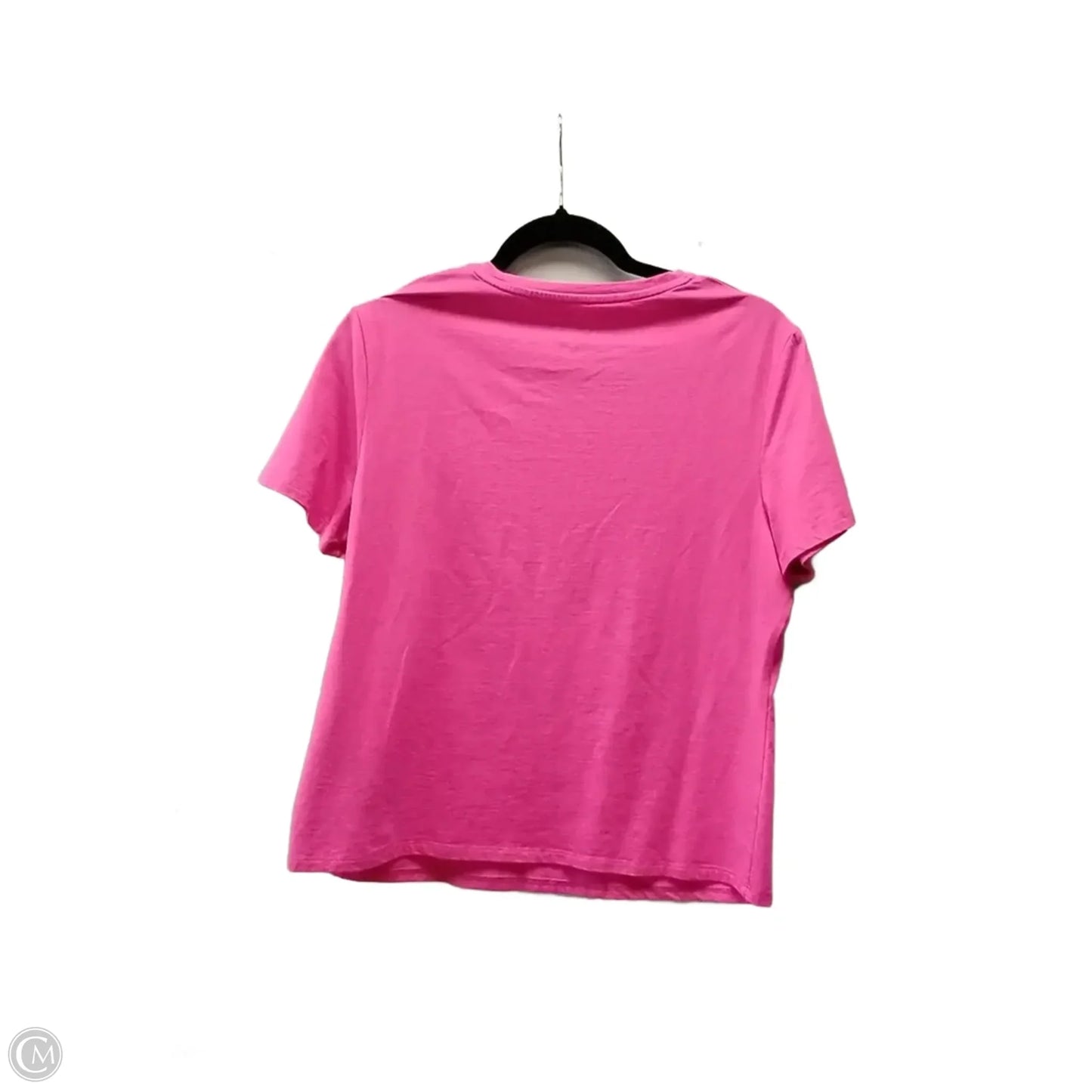 Top Short Sleeve Basic By Clothes Mentor In Pink, Size: Xl