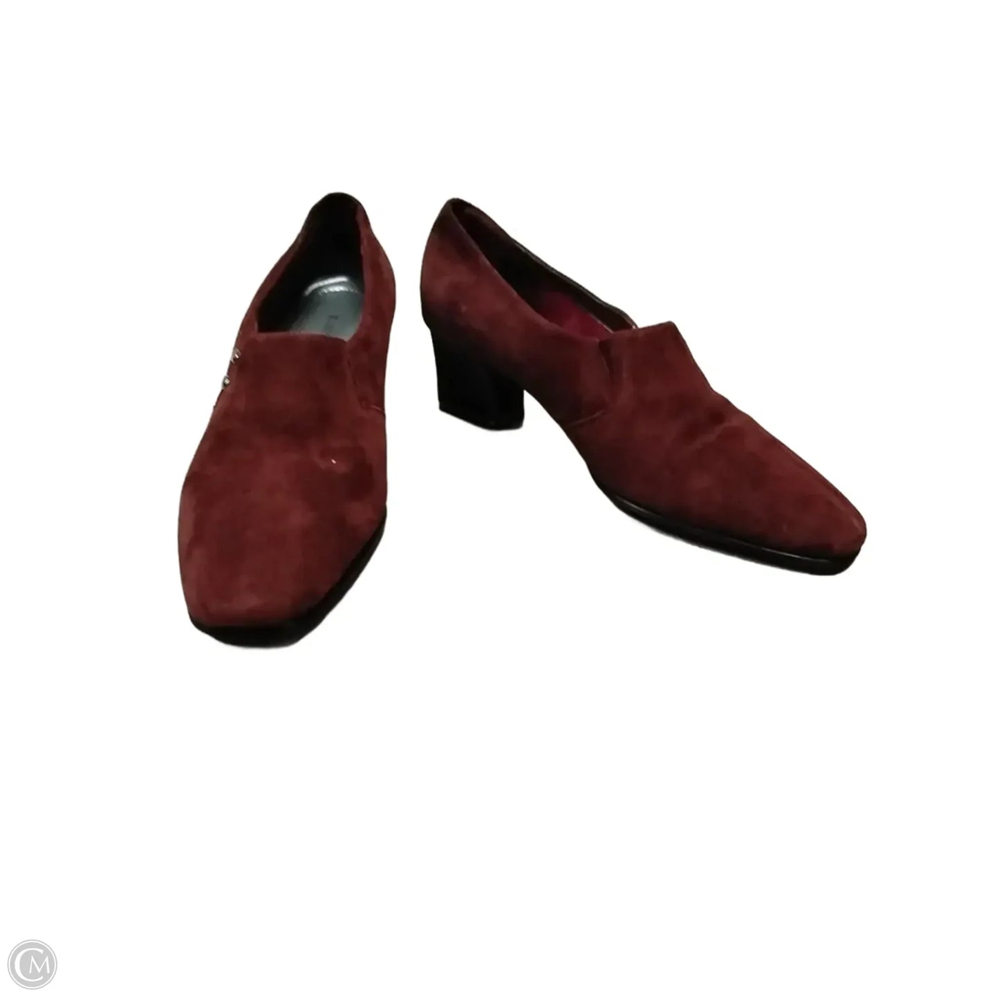 Shoes Heels Kitten By Karen Scott In Purple, Size: 8.5