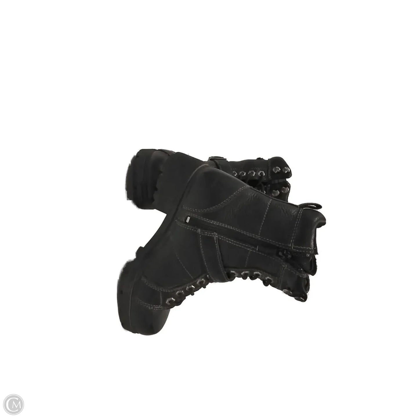 Boots Ankle Flats By Harley Davidson In Black, Size: 7.5
