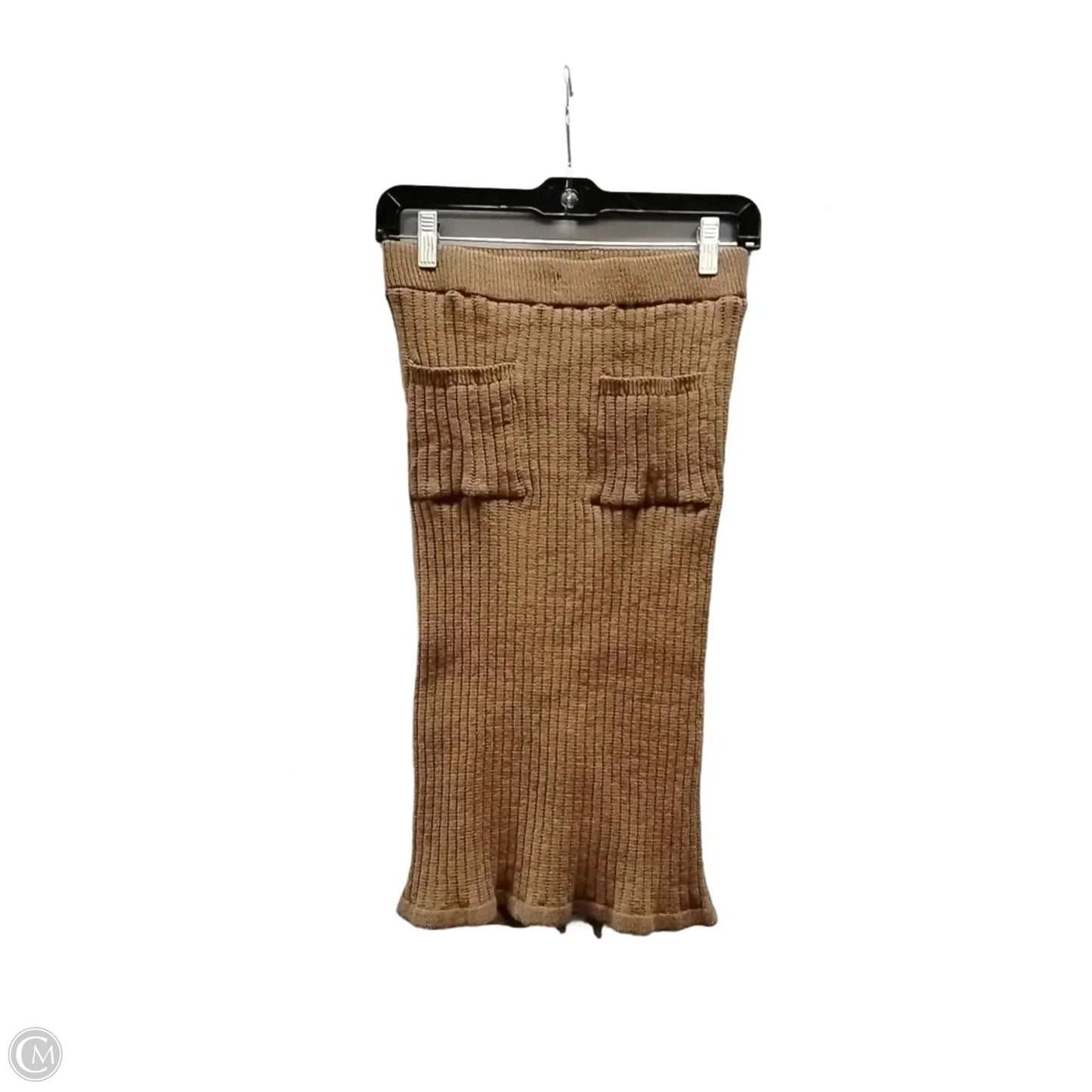 Skirt Mini & Short By Clothes Mentor In Brown, Size: L