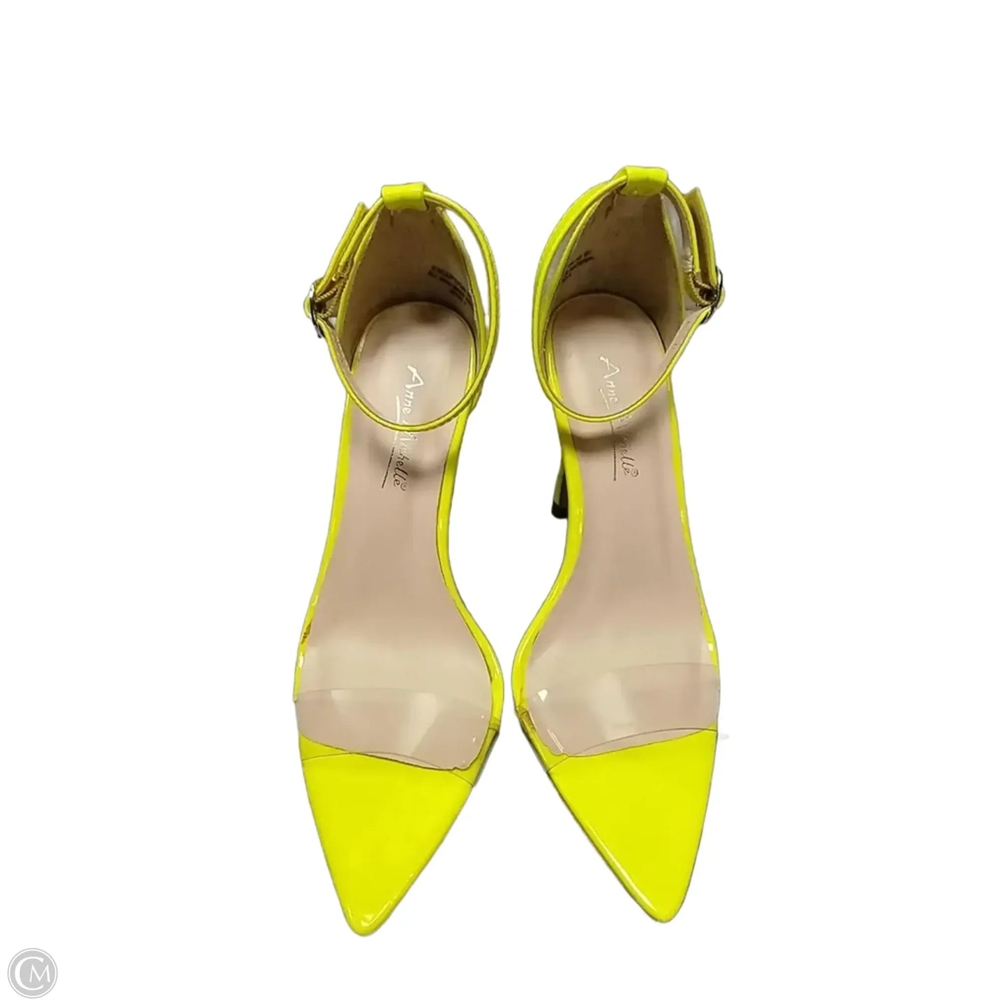 Shoes Heels Stiletto By Clothes Mentor In Yellow, Size: 5.5