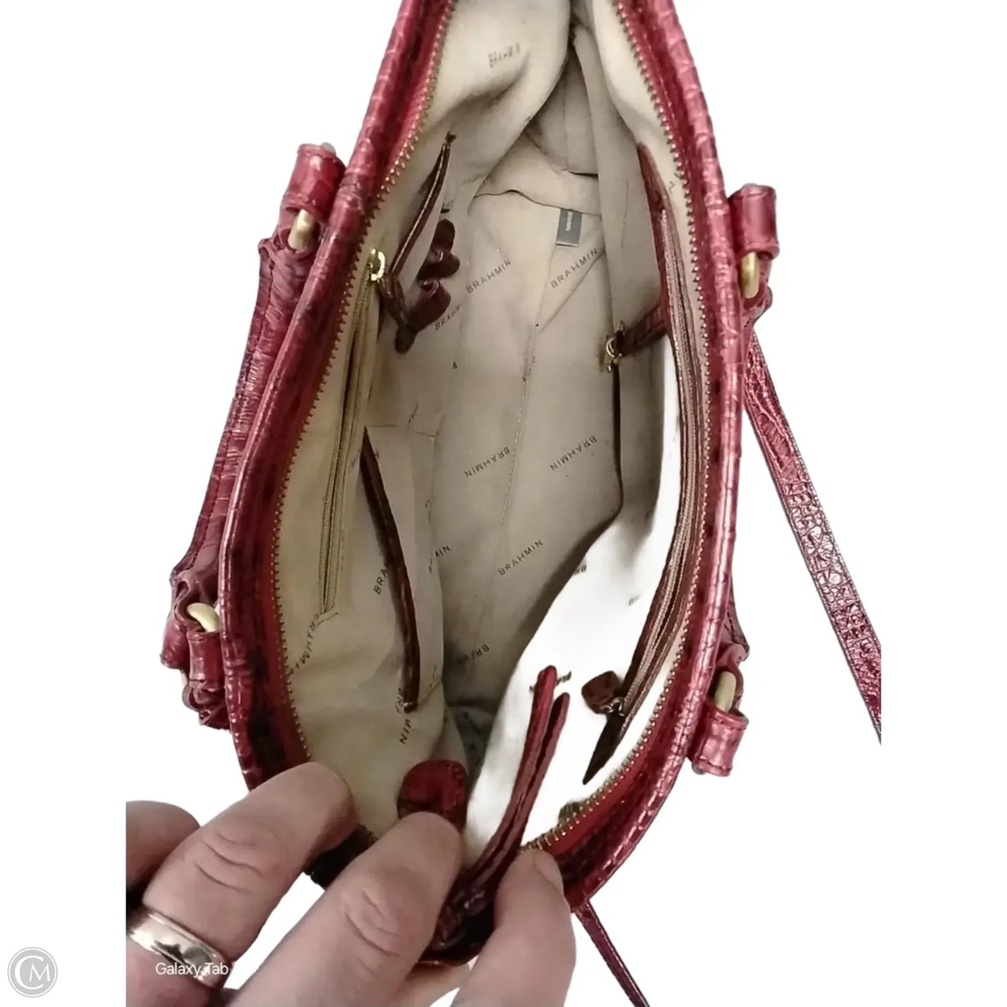 Crossbody Designer By Brahmin, Size: Small