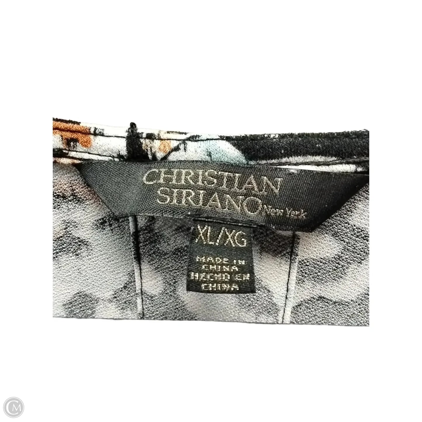 Dress Casual Midi By Christian Siriano In Leopard Print, Size: Xl