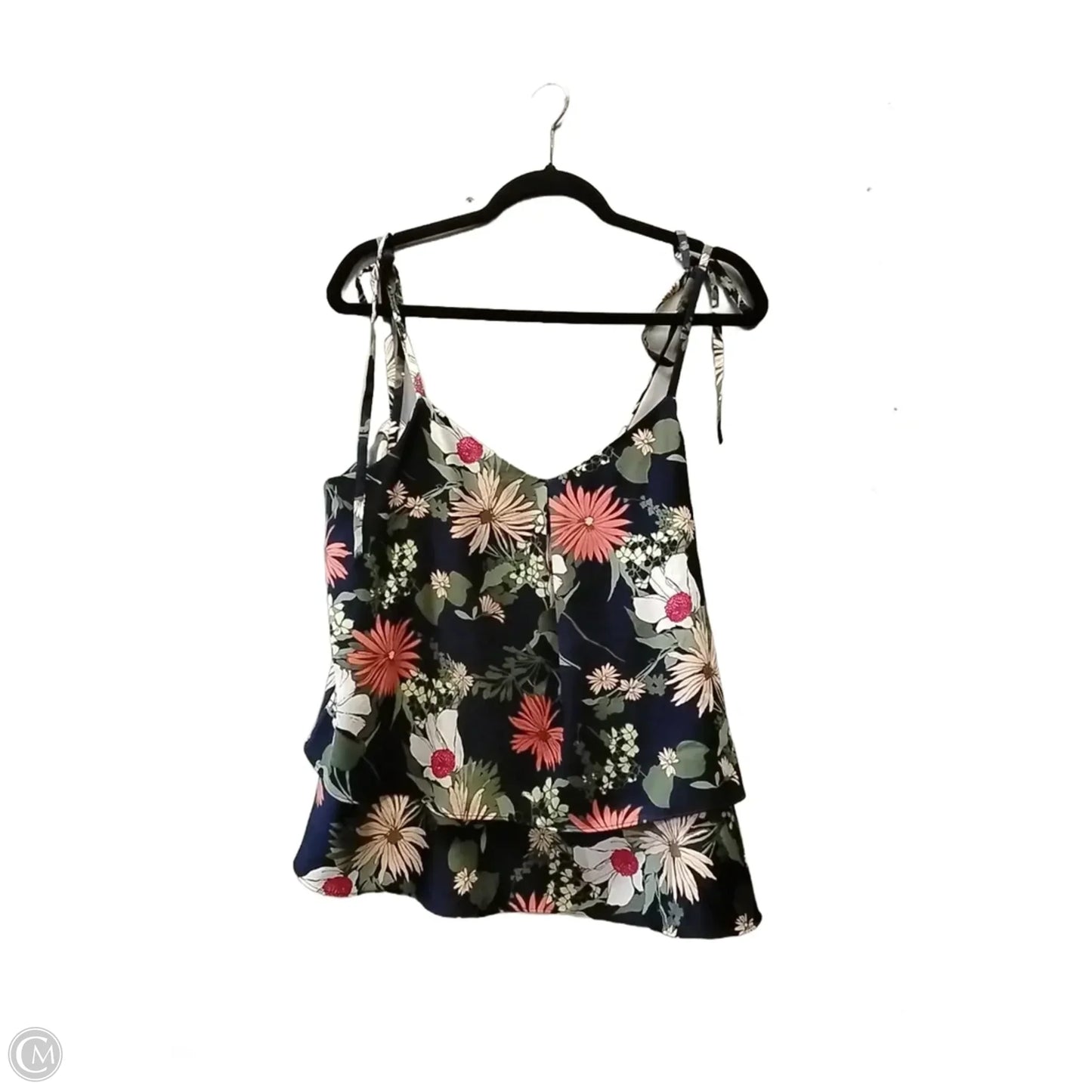 Top Sleeveless By Banana Republic In Floral Print, Size: M