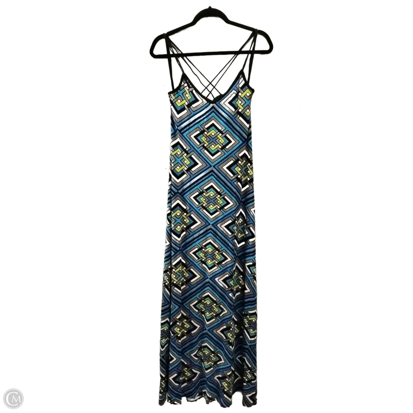 Dress Casual Maxi By Clothes Mentor In Geometric Pattern, Size: S