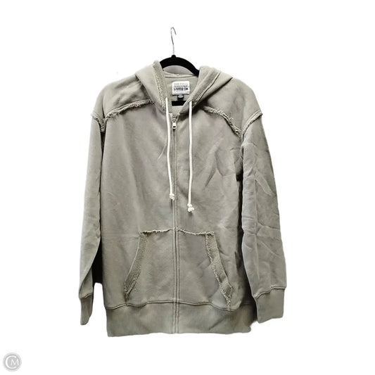 Sweatshirt Hoodie By Clothes Mentor In Green, Size: Xs