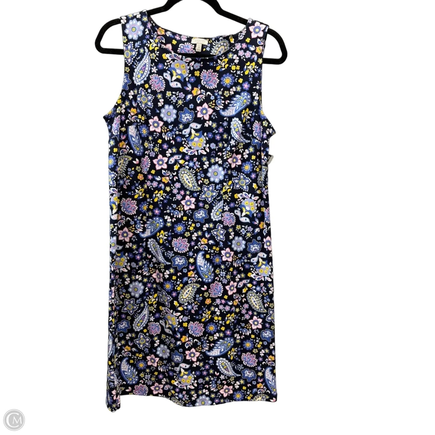 Dress Casual Midi By Talbots In Paisley Print, Size: M