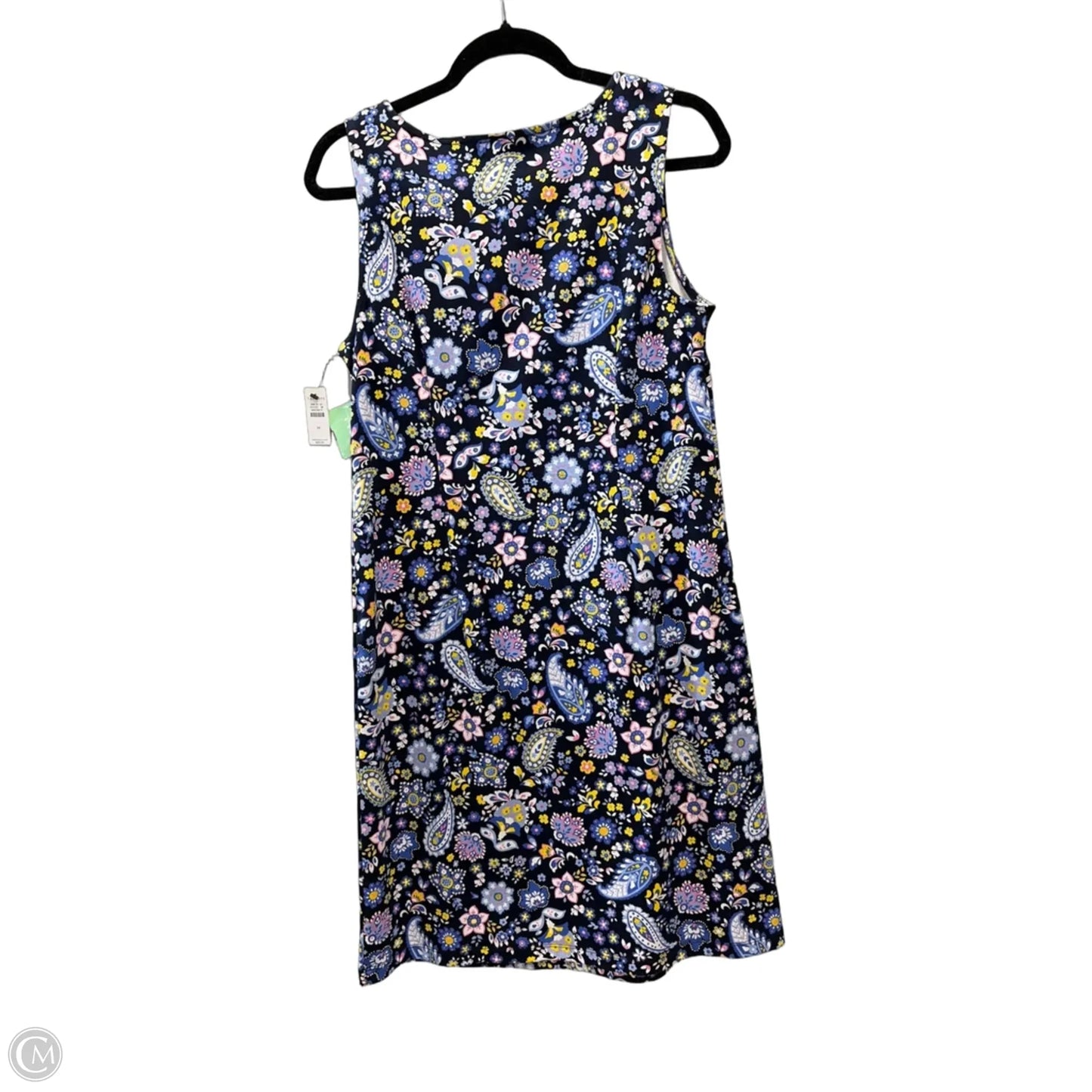 Dress Casual Midi By Talbots In Paisley Print, Size: M