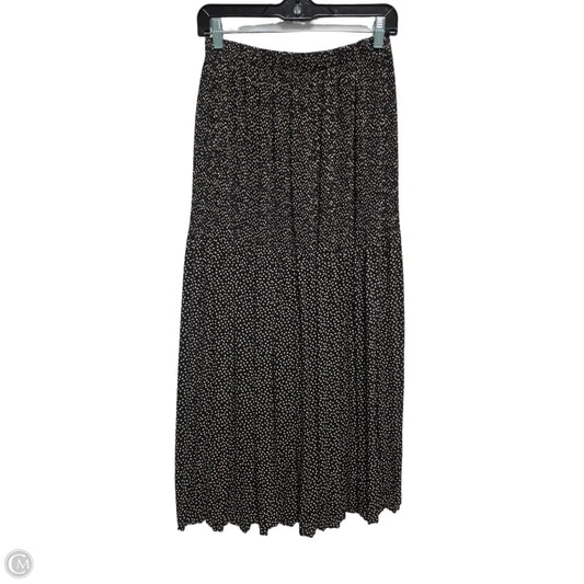 Skirt Maxi By Allison Taylor In Polkadot Pattern, Size: M