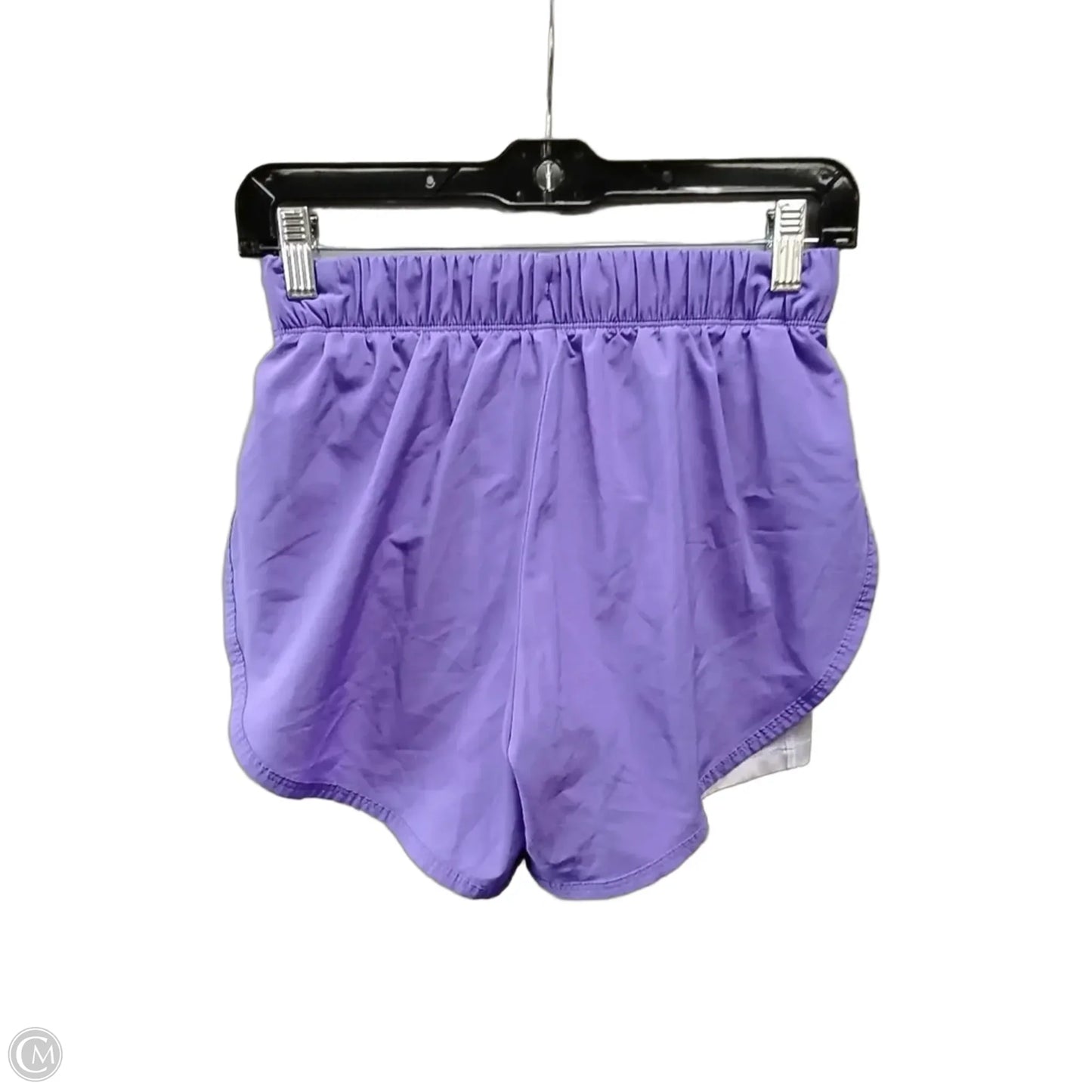 Athletic Shorts By Nike In Purple, Size: S