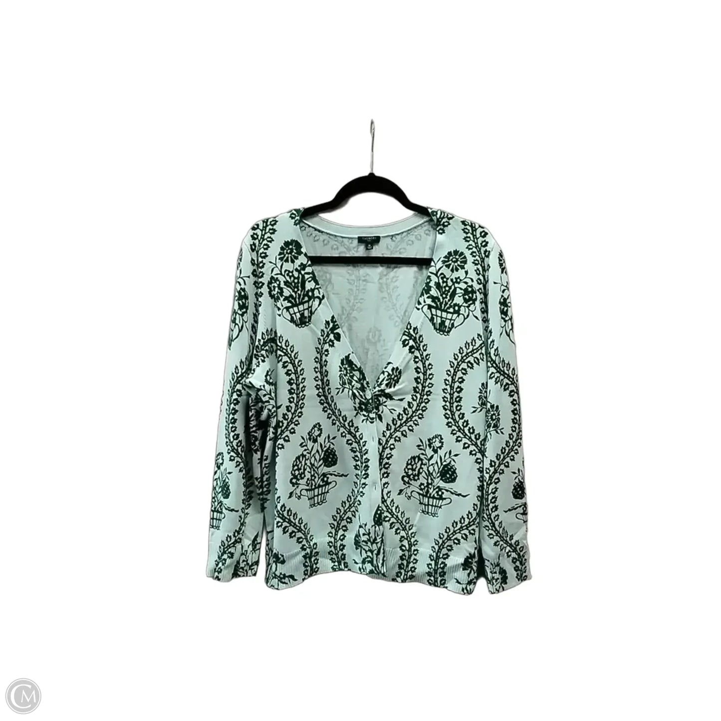 Cardigan By Talbots In Blue, Size: 1x
