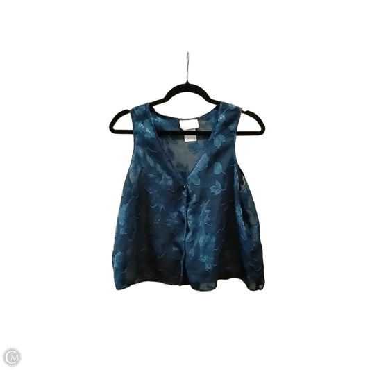Vest Other By Angelique In Blue, Size: M
