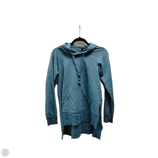 Sweatshirt Hoodie By Left Of Center In Blue, Size: Xs