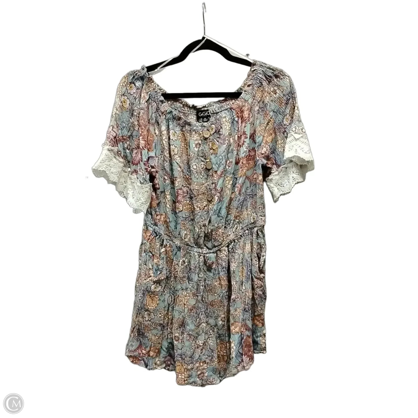 Romper By Gigio In Floral Print, Size: M