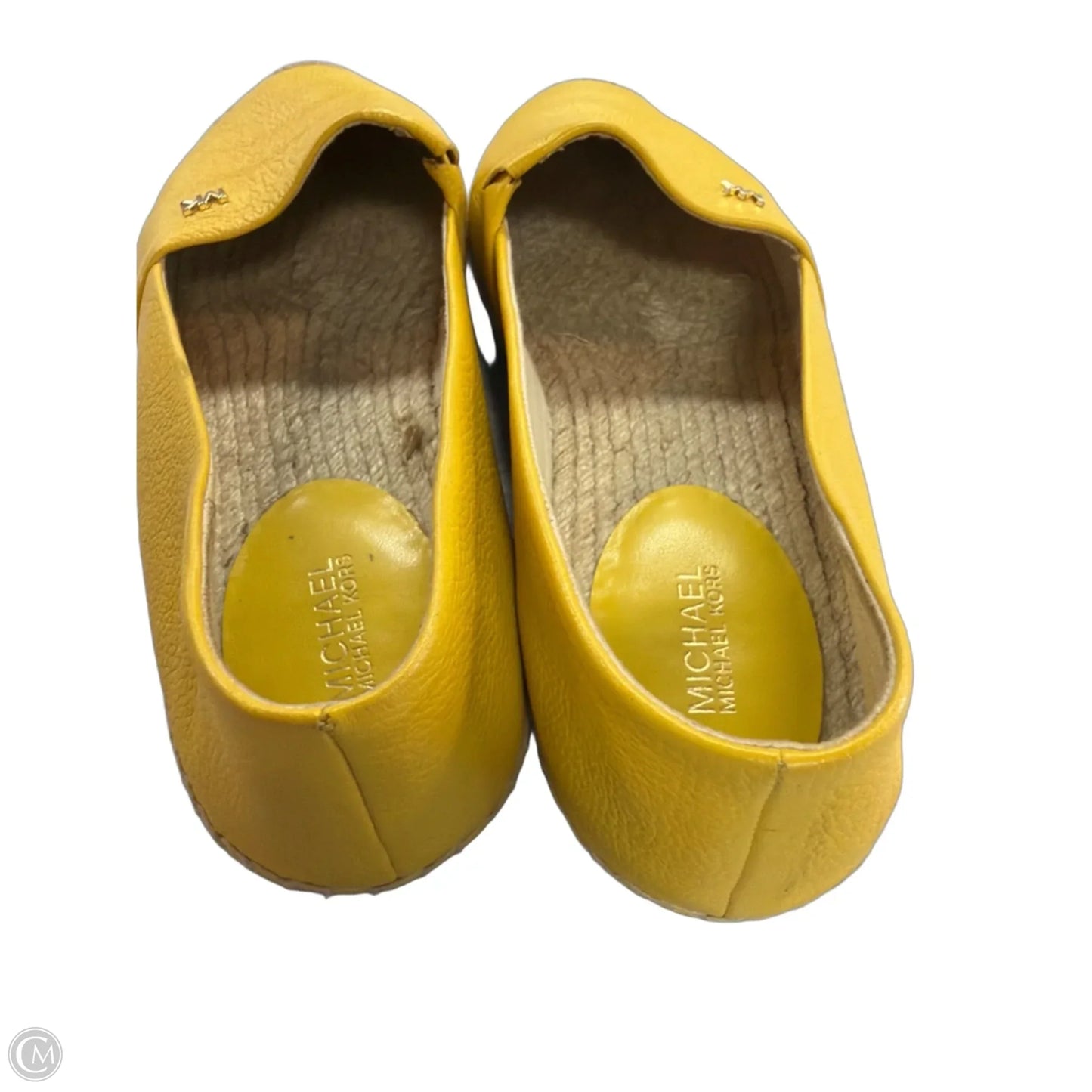 Shoes Flats By Michael By Michael Kors In Yellow, Size: 9