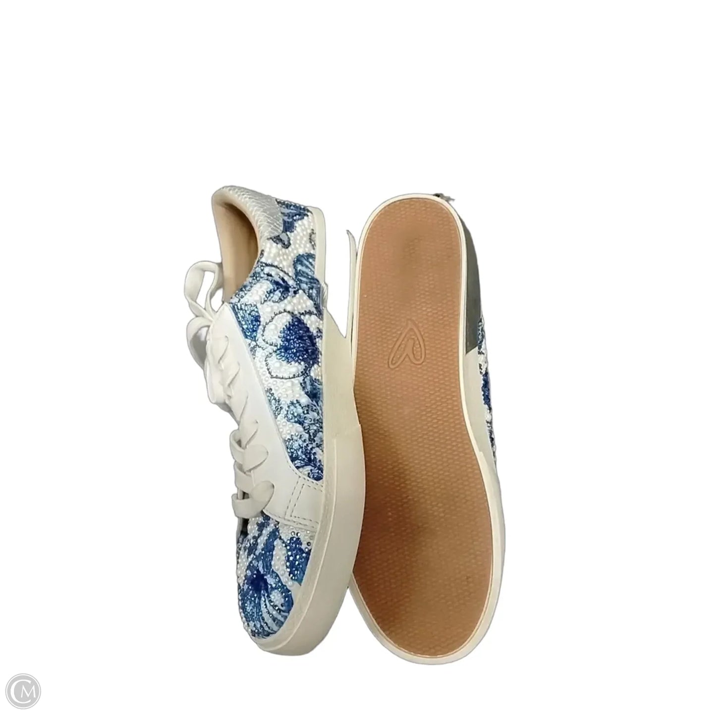 Shoes Sneakers By Betsey Johnson In White, Size: 9.5