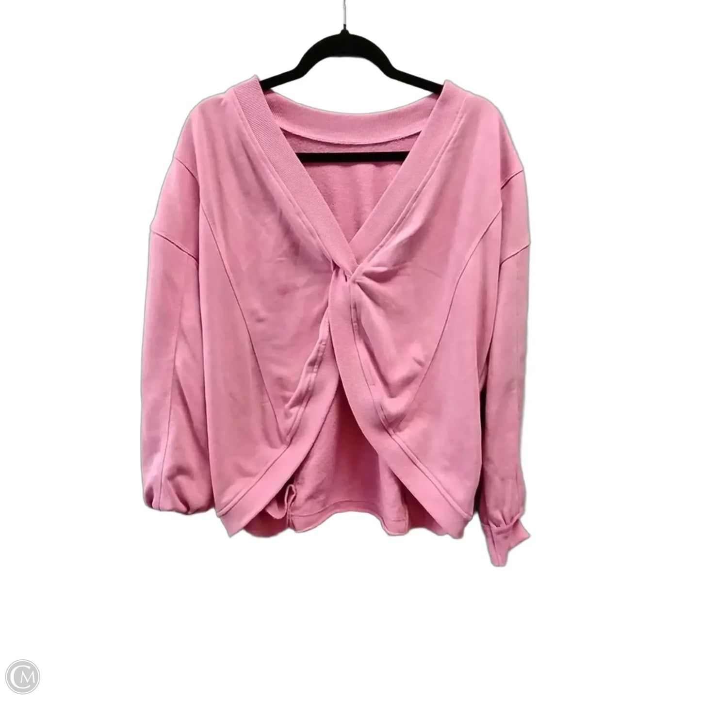 Sweatshirt Crewneck By Clothes Mentor In Pink, Size: M