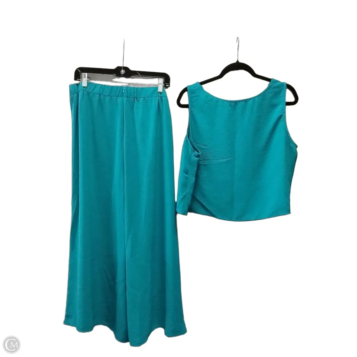 Pants Set 2pc By Clothes Mentor In Blue, Size: Xl