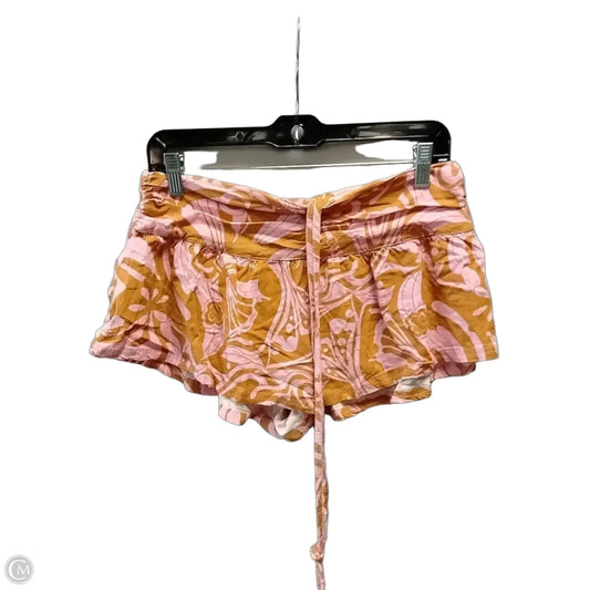 Shorts By Free People In Orange & Pink, Size: S