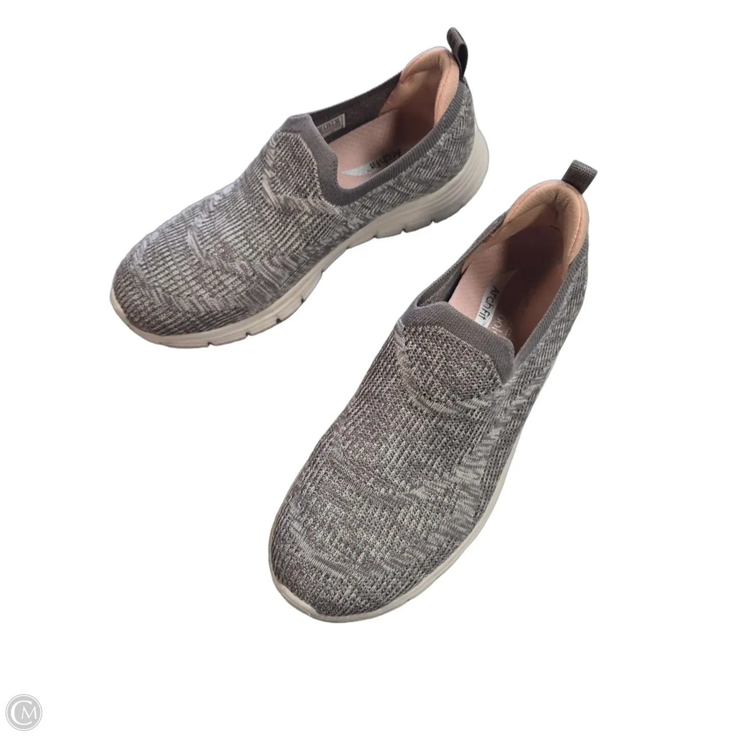 Shoes Sneakers By Skechers In Grey, Size: 7