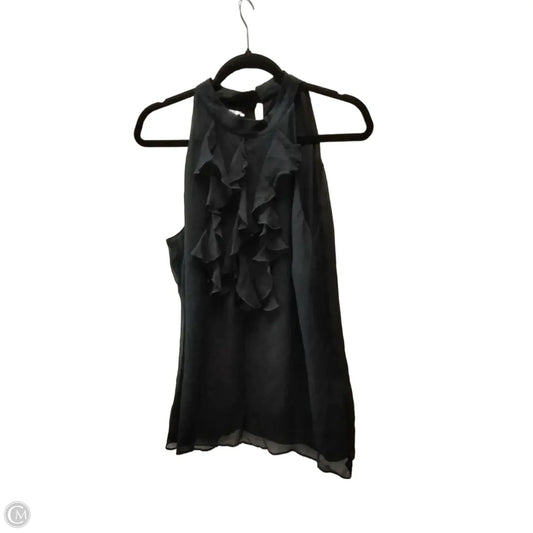 Blouse Sleeveless By International Concepts In Black, Size: L