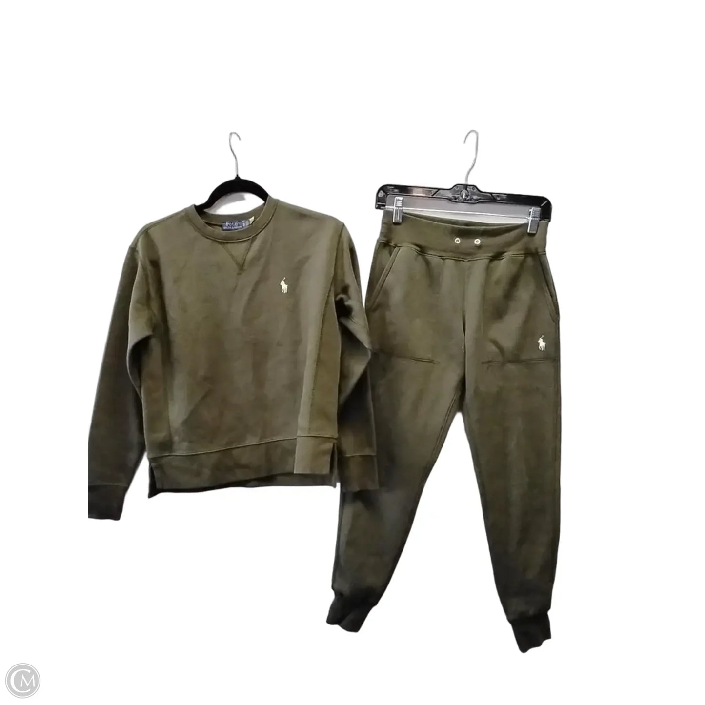 Athletic Pants 2pc By Polo Ralph Lauren In Green, Size: Xs