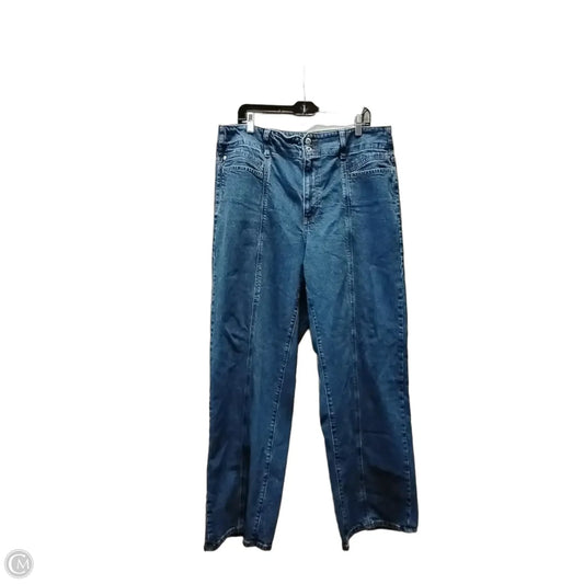 Jeans Straight By Judy Blue In Blue Denim, Size: 18