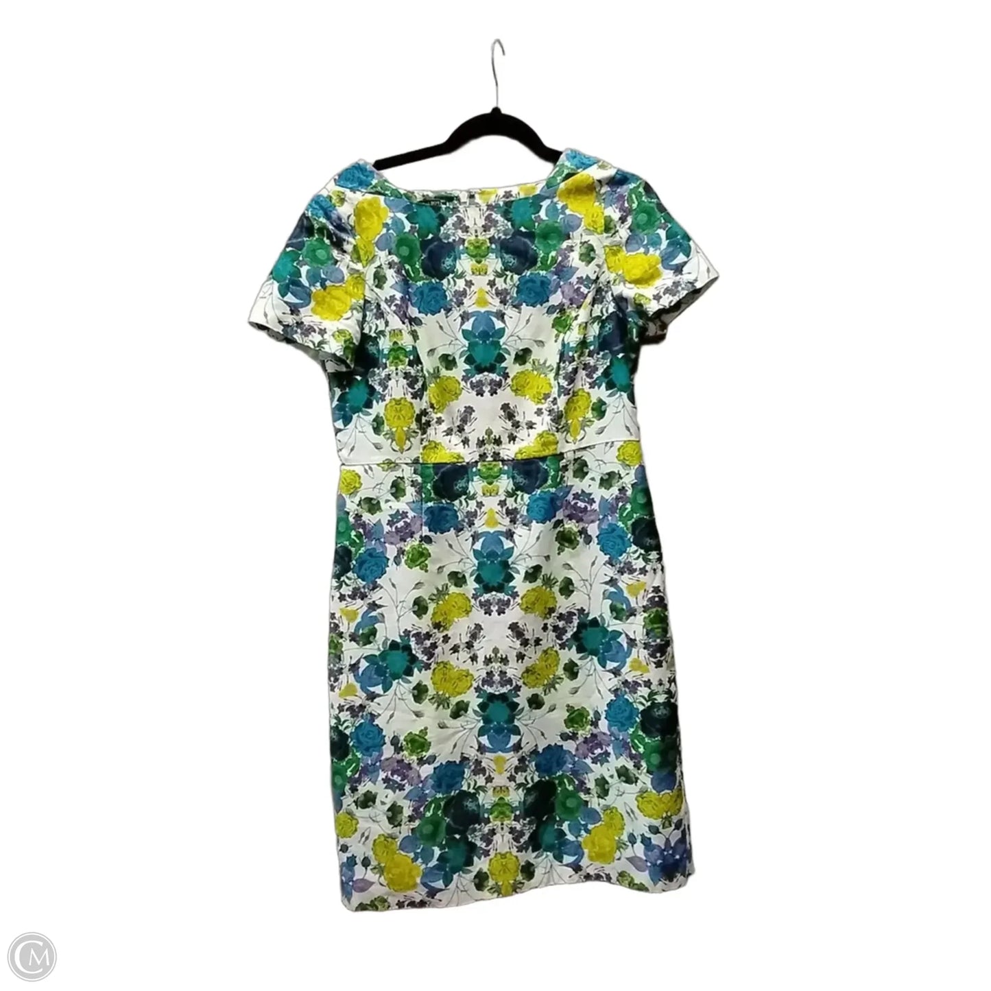 Dress Casual Midi By Talbots In Floral Print, Size: 10p