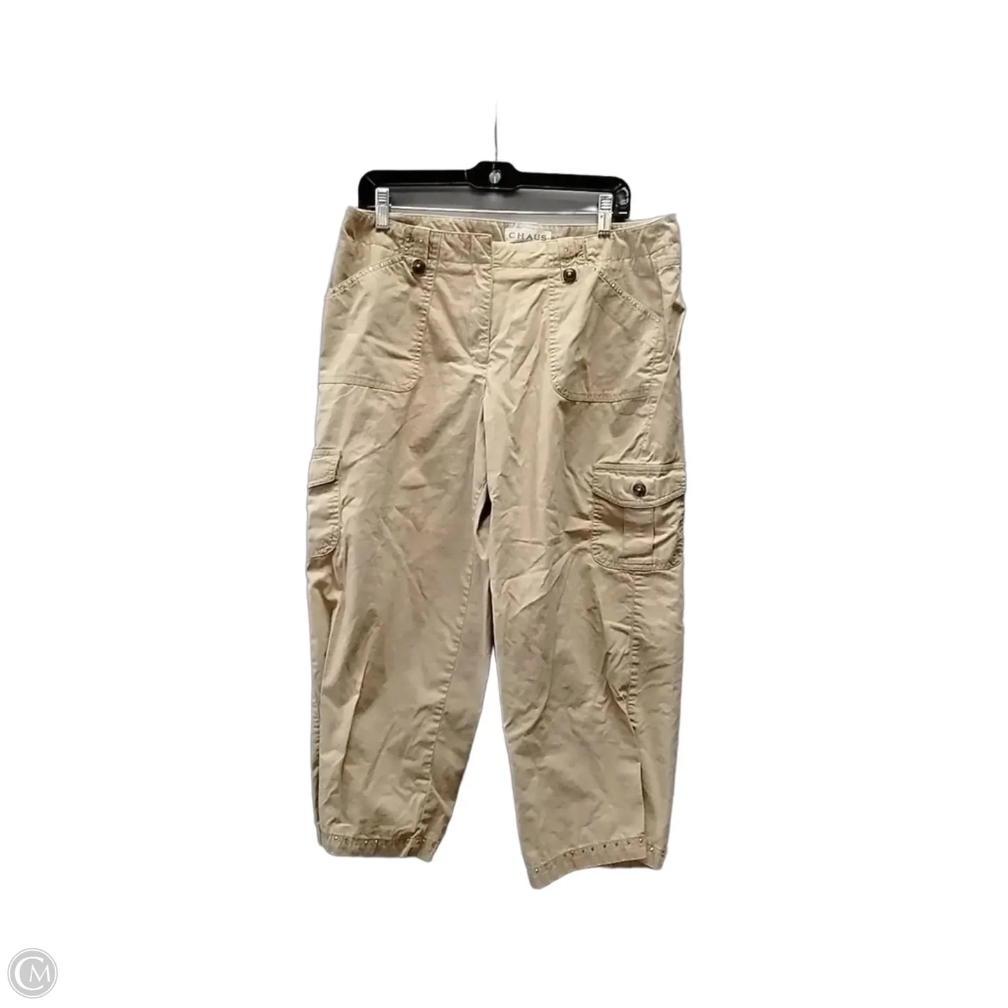 Pants Wide Leg By Chaus In Brown, Size: 12