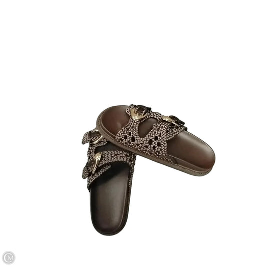 Sandals Flats By Joie In Brown, Size: 8