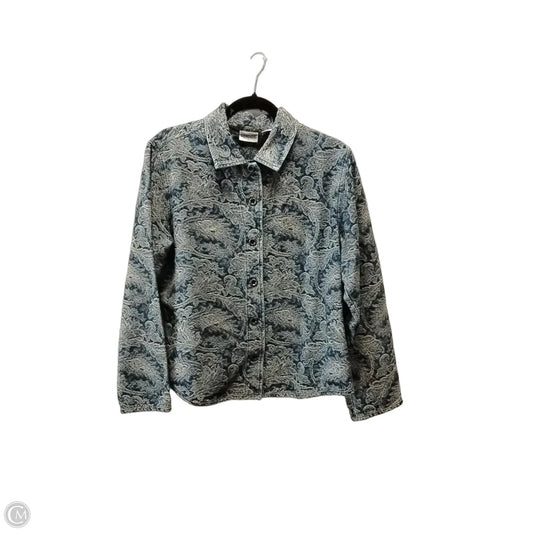 Jacket Other By Chicos In Blue, Size: L