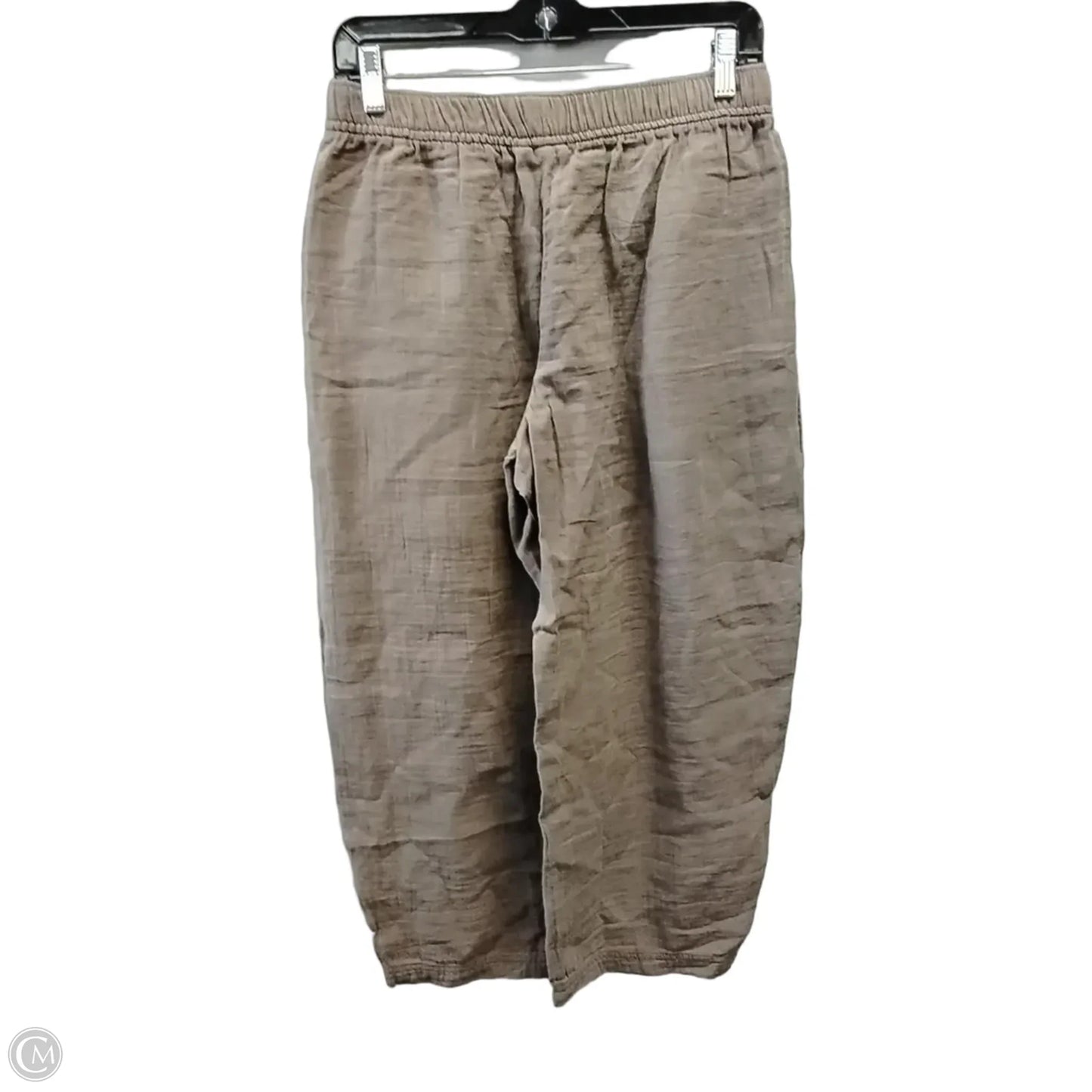 Pants Wide Leg By Gap In Brown, Size: S