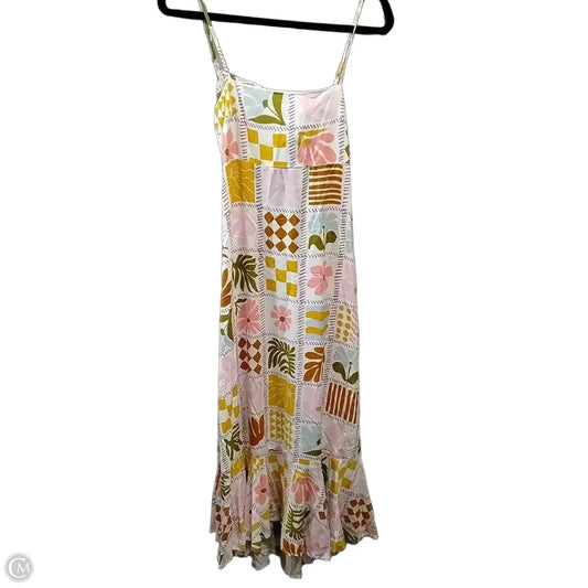 Dress Casual Maxi By Cme In Multi-colored, Size: M