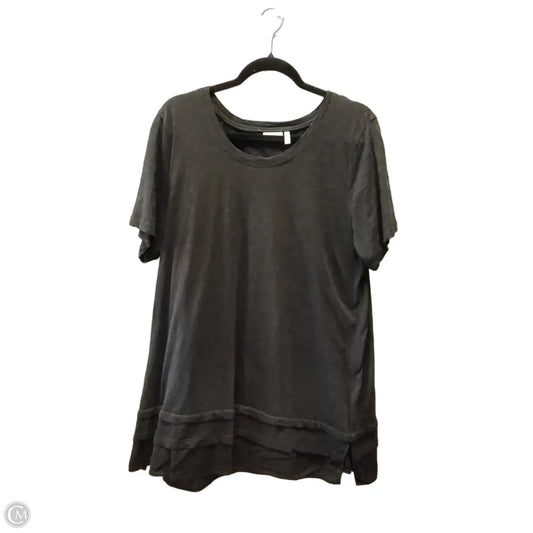 Top Short Sleeve By Logo In Black, Size: Xl