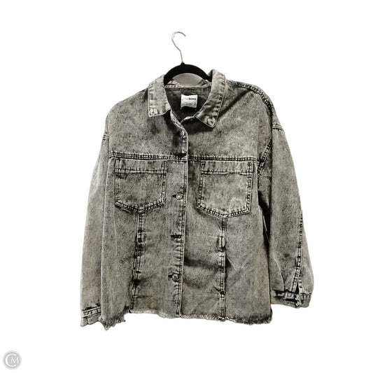 Jacket Denim By Cme In Black, Size: S